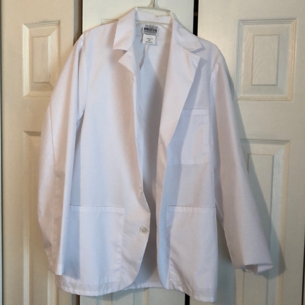 White lab coat by Meta Fundamentals